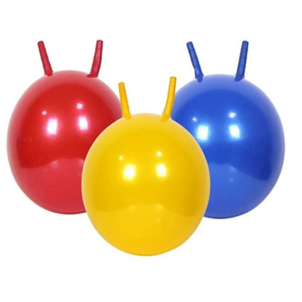 45/55cm Inflatable Bouncing Balls Kids Jump Games Sports Toys