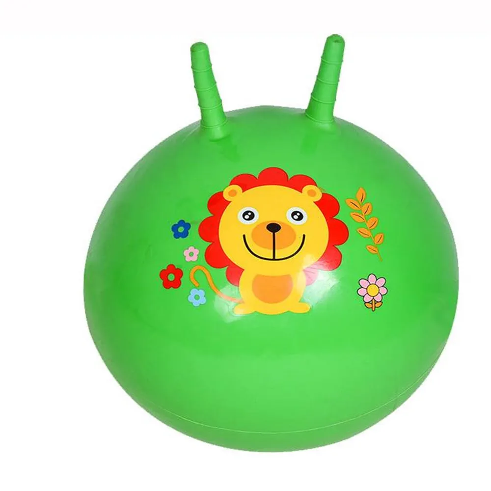 45/55cm Inflatable Bouncing Balls Kids Jump Games Sports Toys