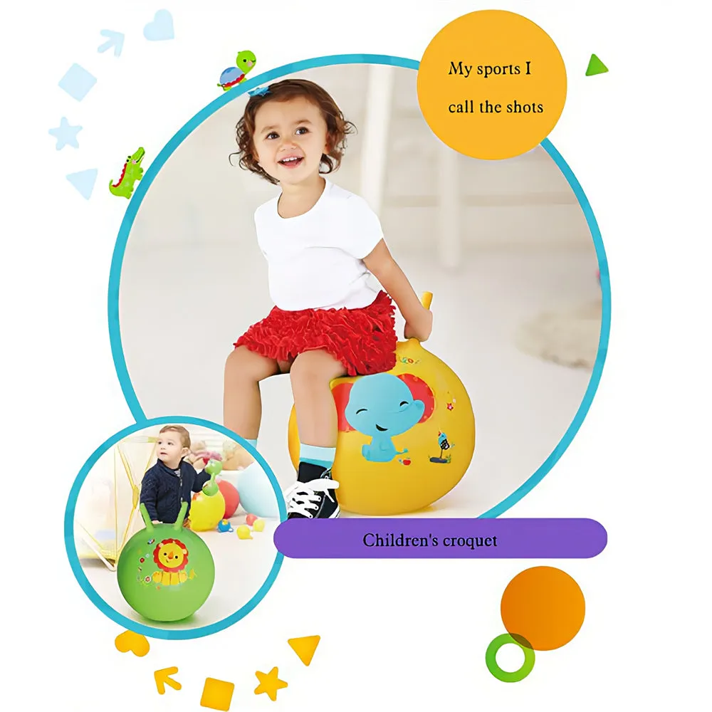 45/55cm Inflatable Bouncing Balls Kids Jump Games Sports Toys