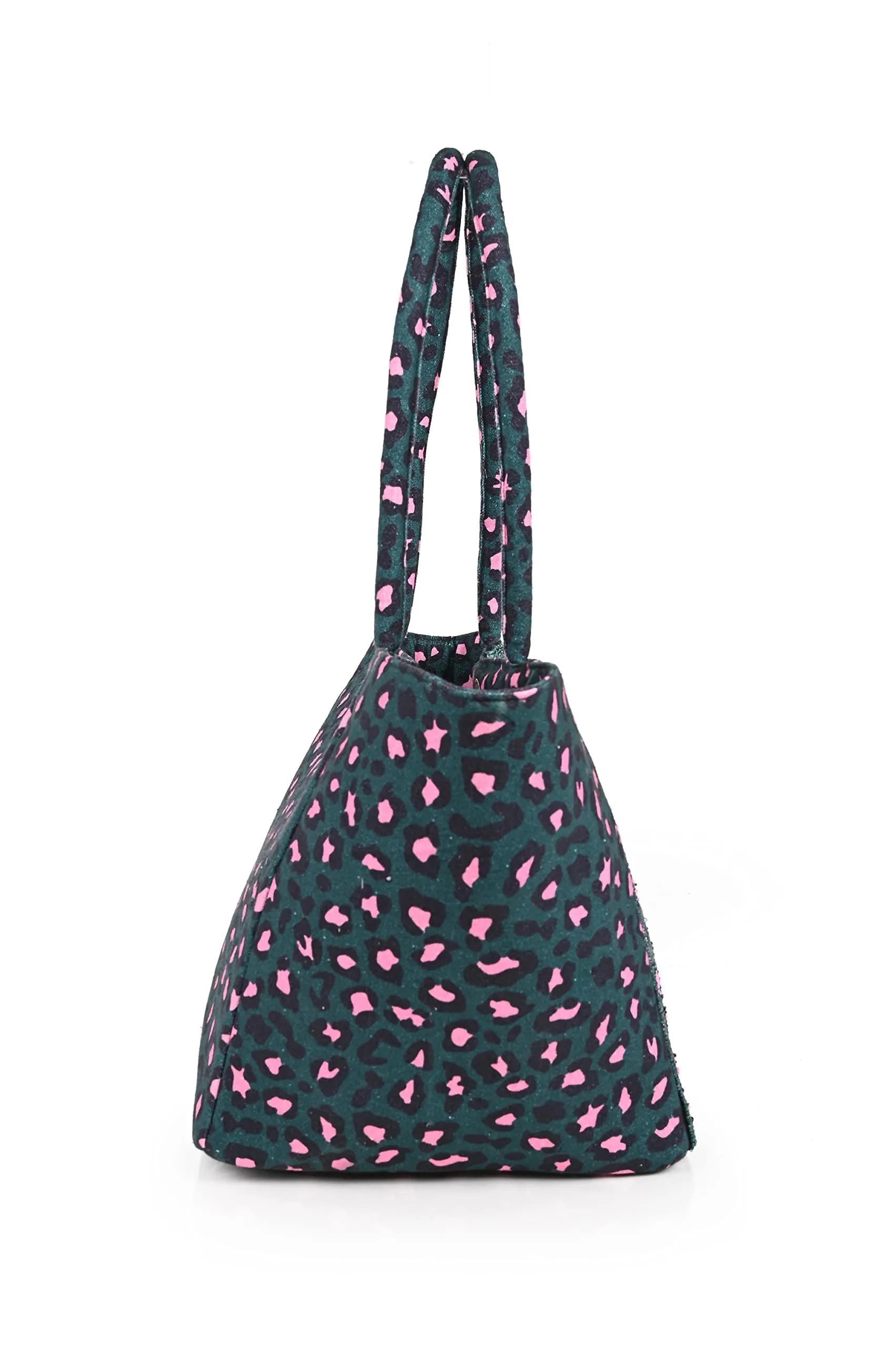 Boho Girl WOW Embroidered Printed Jacquard Fabric Tote bag/Handbag for Women/Girl