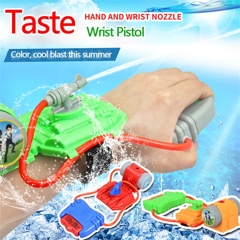 Children's Outdoor Play Water Toy Spray Wrist Hand-held Water Gun