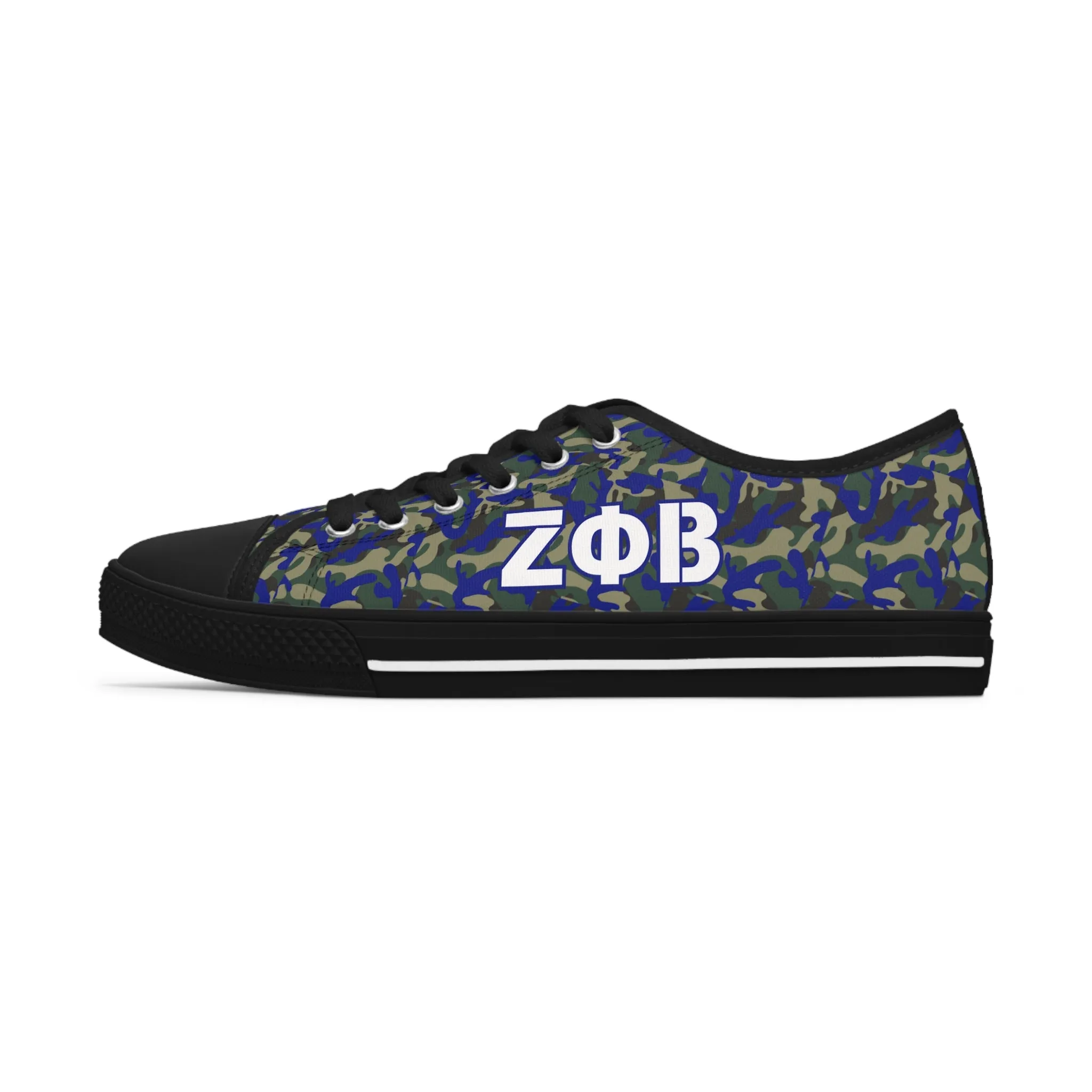 Custom Zeta Women's Low Top Sneakers