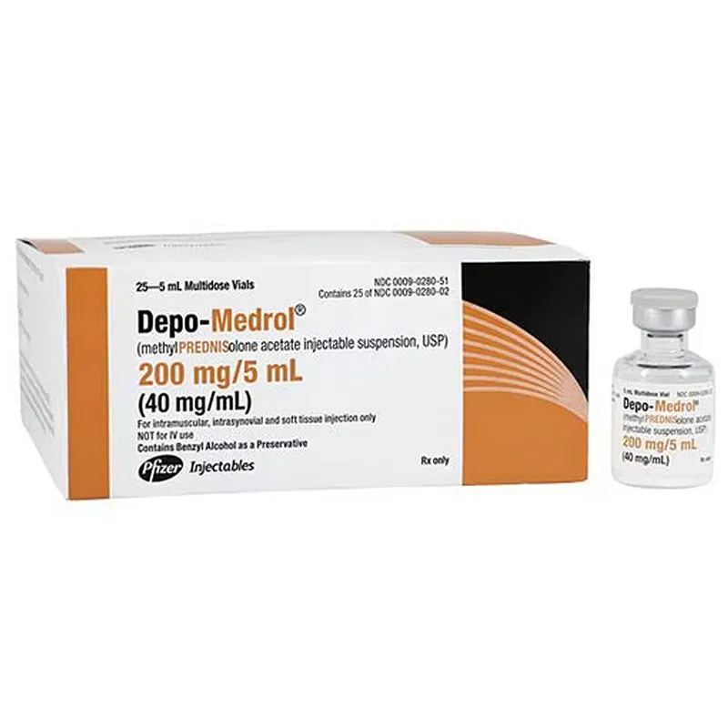 Depo-Medrol for Injection 40 mg, 1 mL x 25/Pack (Rx)
