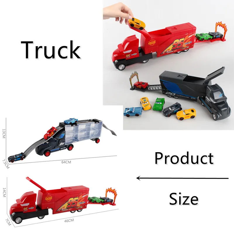 Disney Metal Alloy Pixar Truck Hauler Car Suit