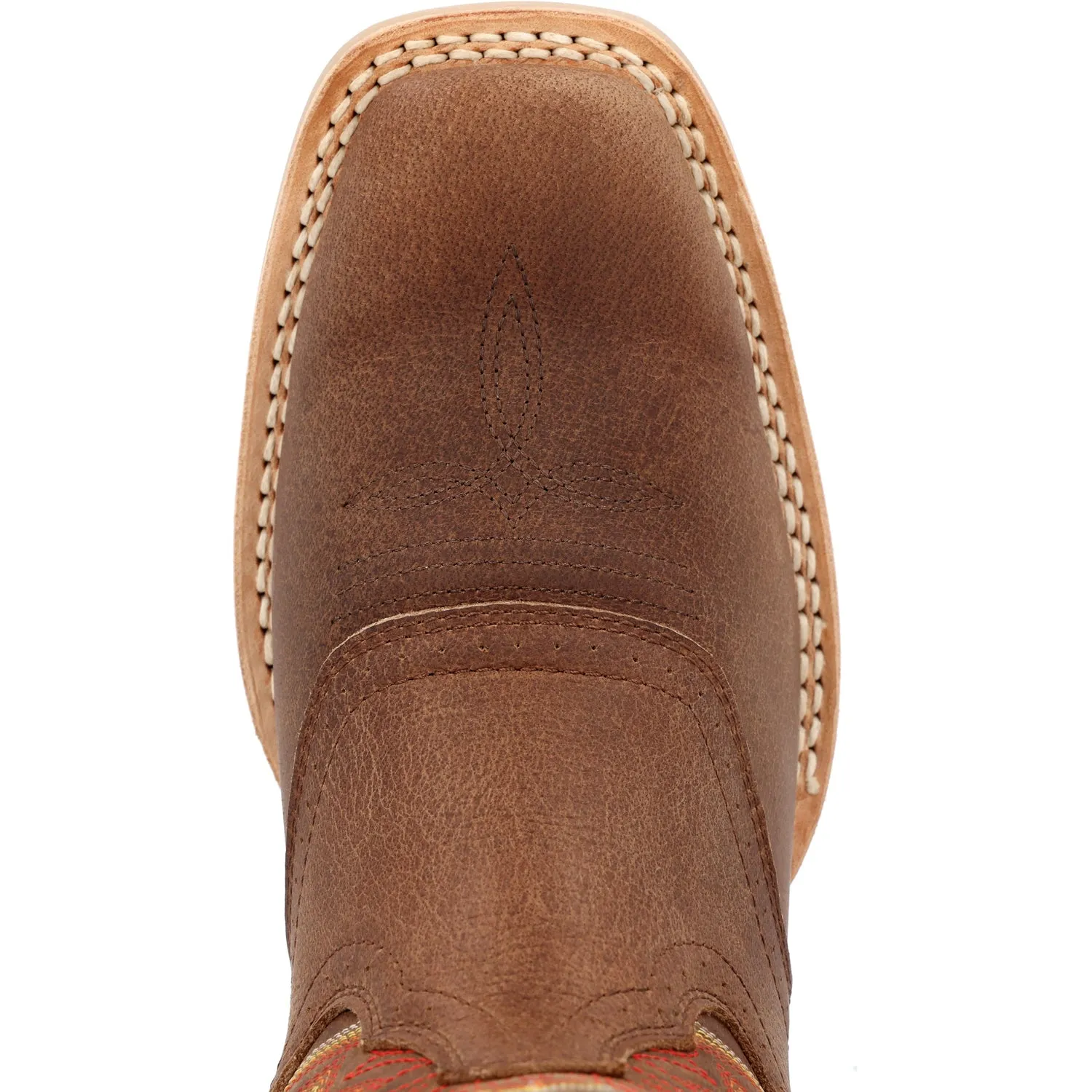 Durango Mens Rebel Pro Rodeo Rodeo Tan Leather Cowboy Boots