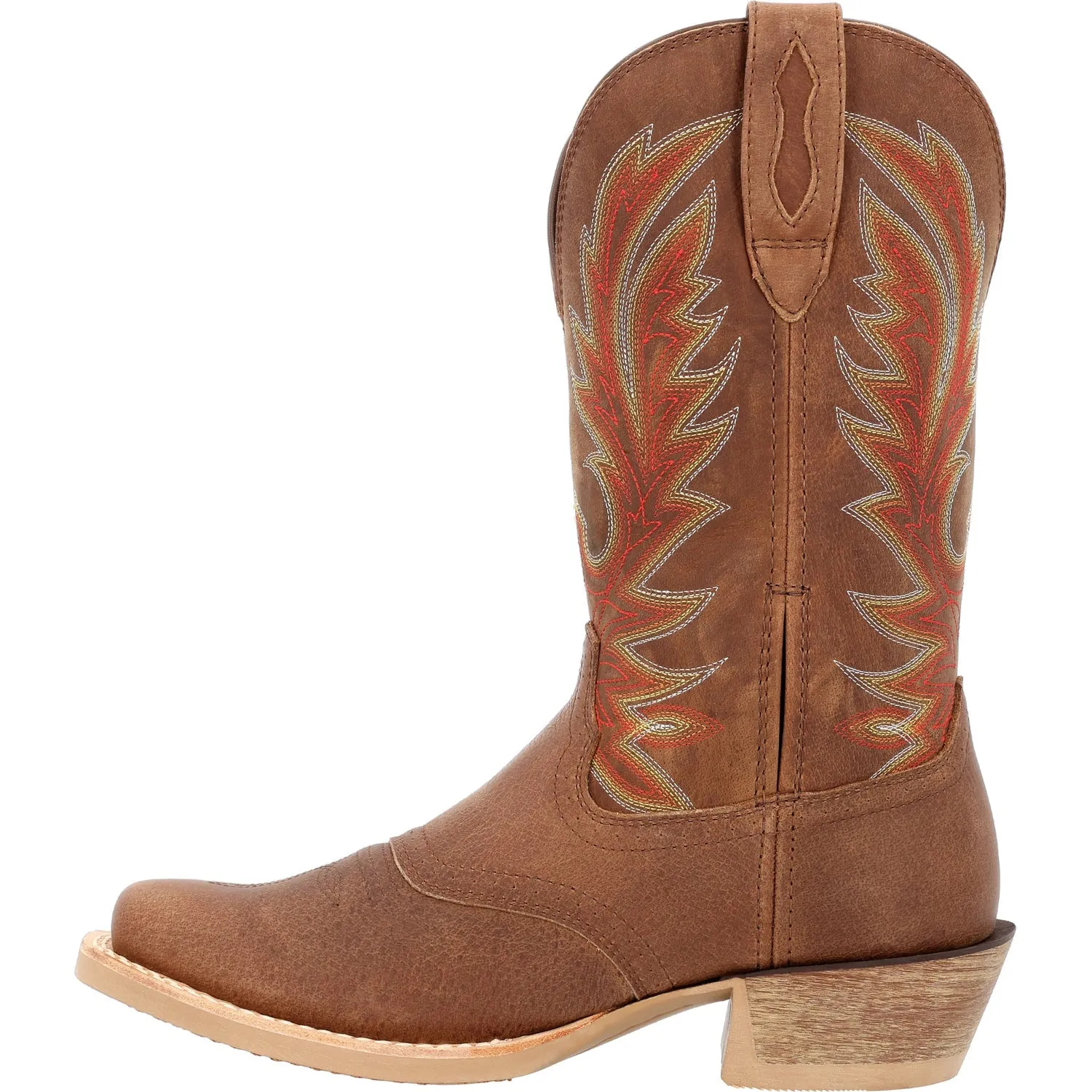 Durango Mens Rebel Pro Rodeo Rodeo Tan Leather Cowboy Boots