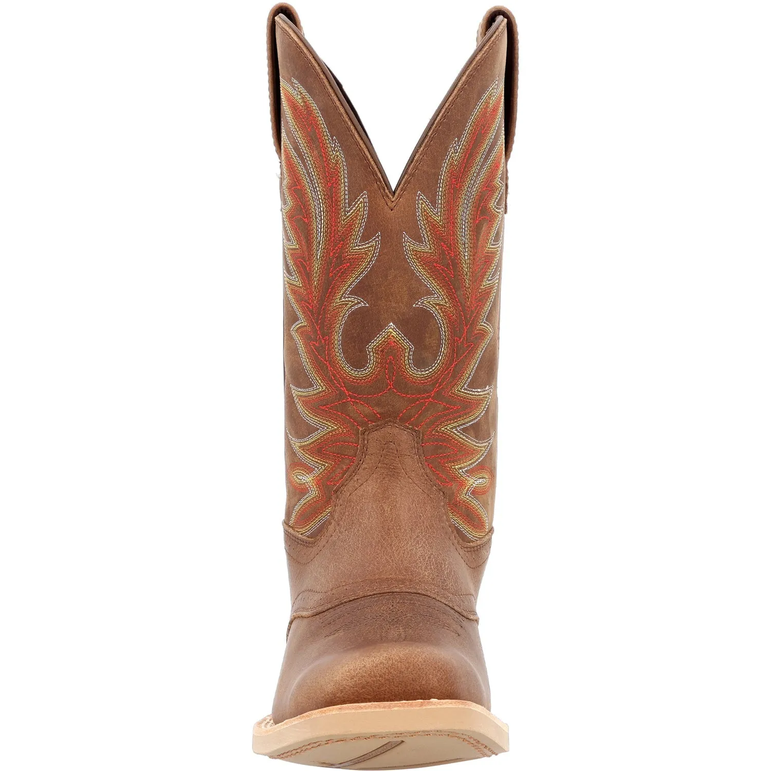 Durango Mens Rebel Pro Rodeo Rodeo Tan Leather Cowboy Boots