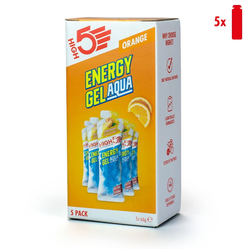 Energy Gel Aqua 5 Pack