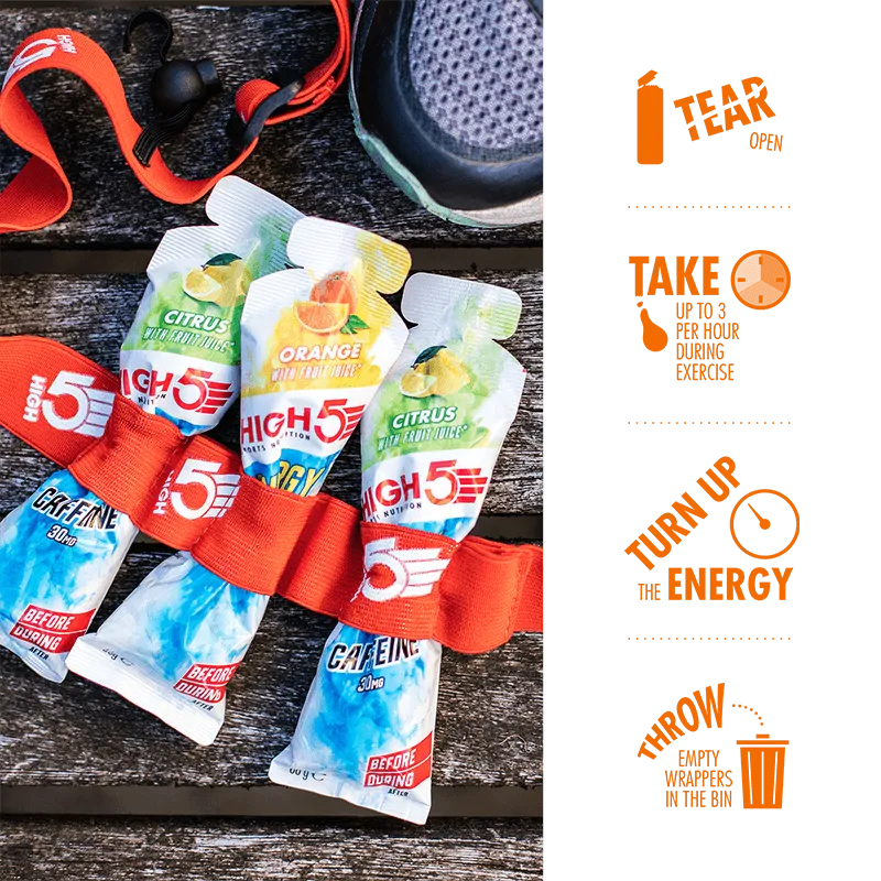 Energy Gel Aqua 5 Pack