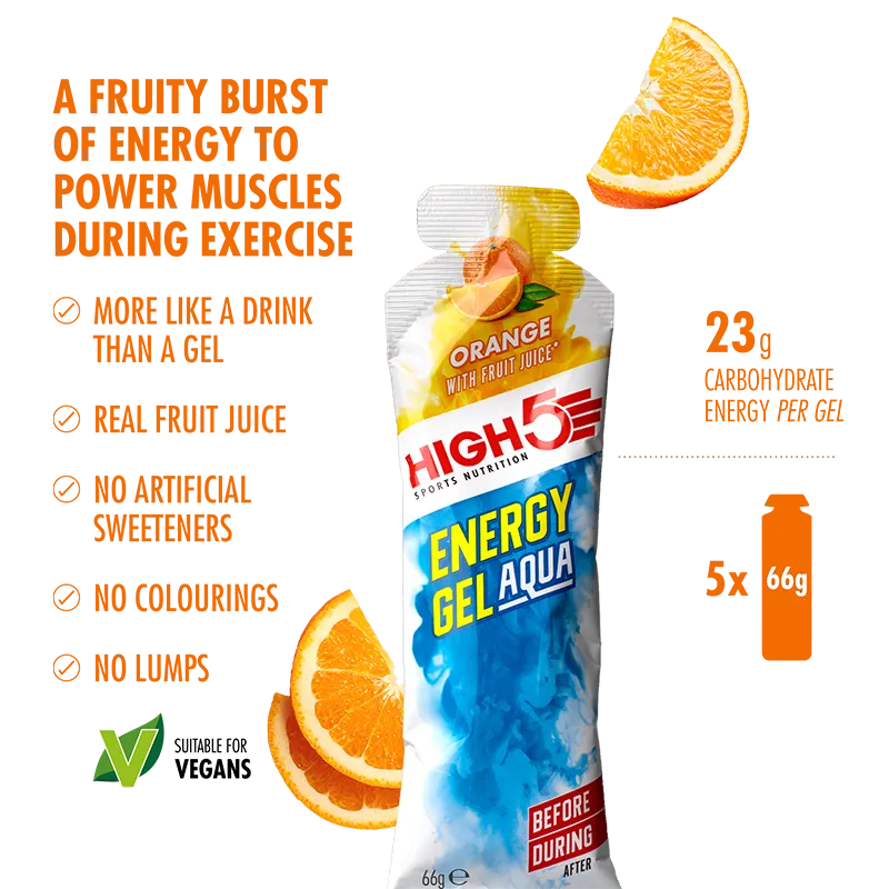 Energy Gel Aqua 5 Pack