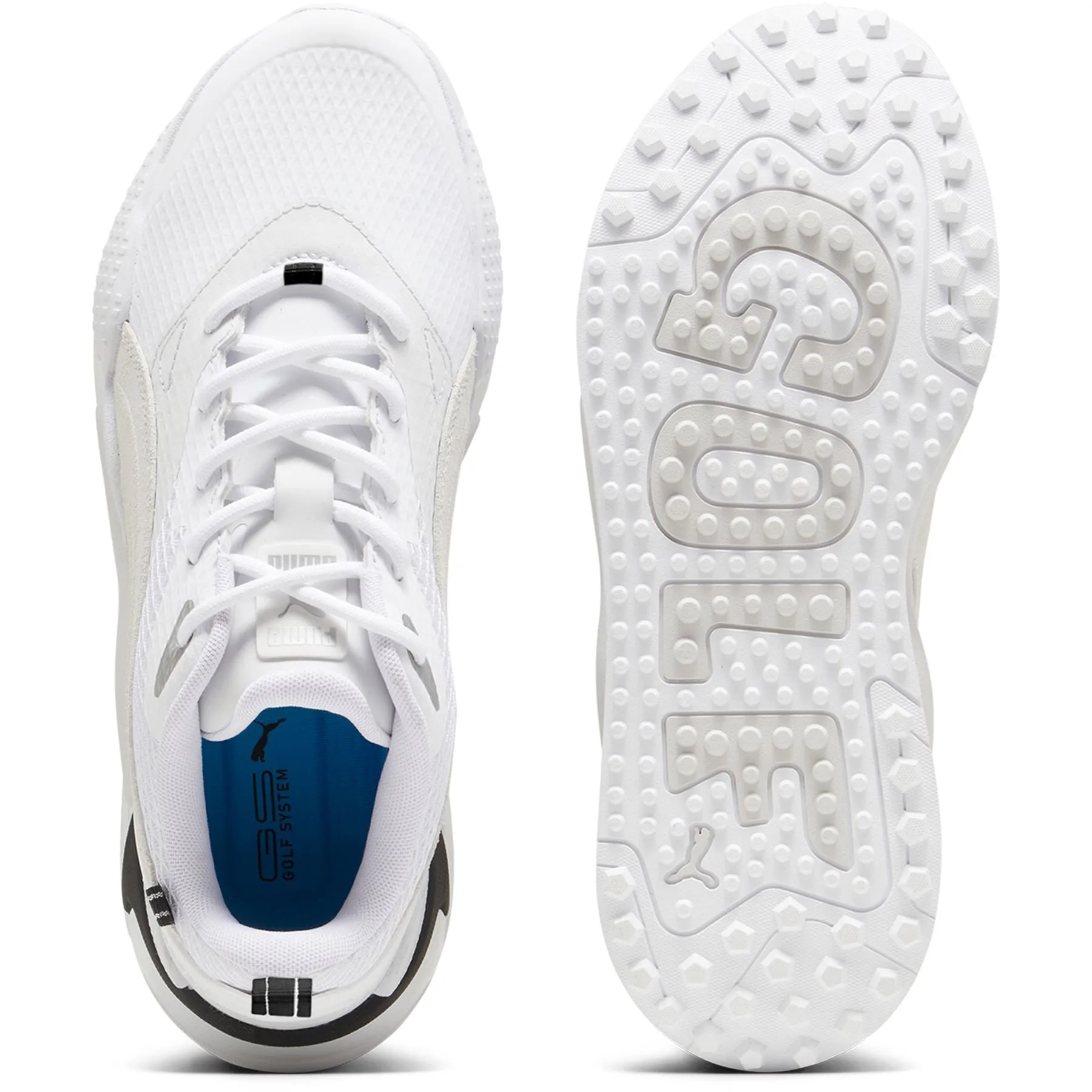 GS-X Efect Spikeless Golf Shoes White - 2024