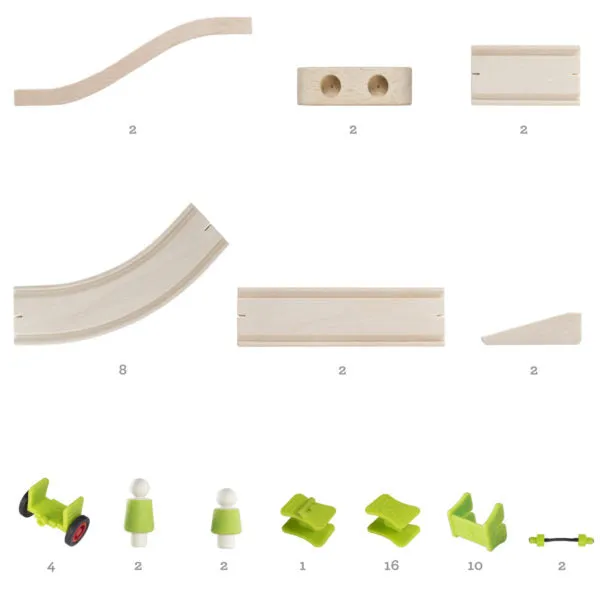 Guidecraft Block Science Foundation Set A