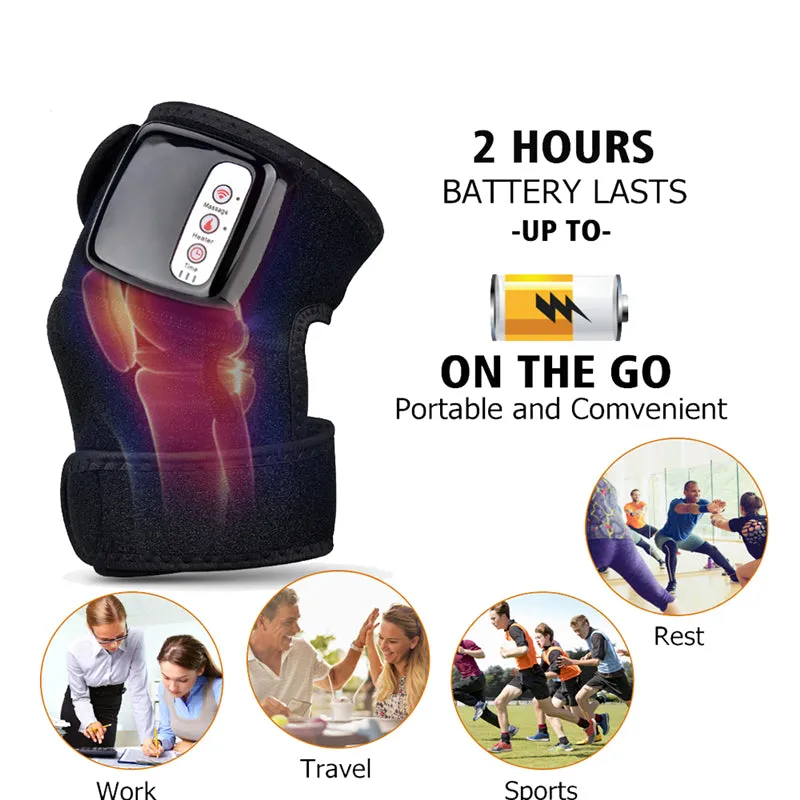 Heating Therapy Vibrating Massager for Joint Knee Shoulder