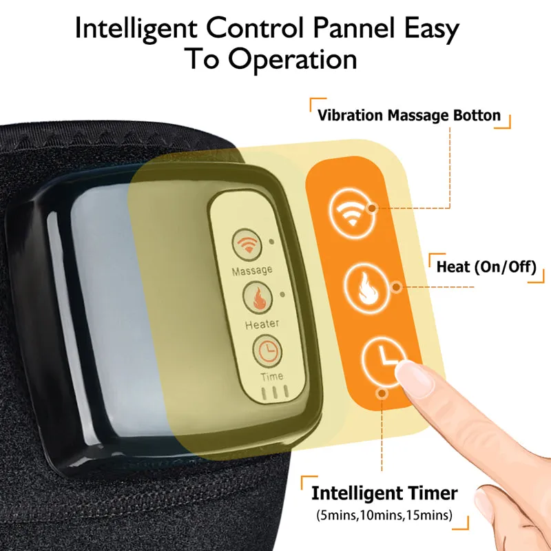 Heating Therapy Vibrating Massager for Joint Knee Shoulder