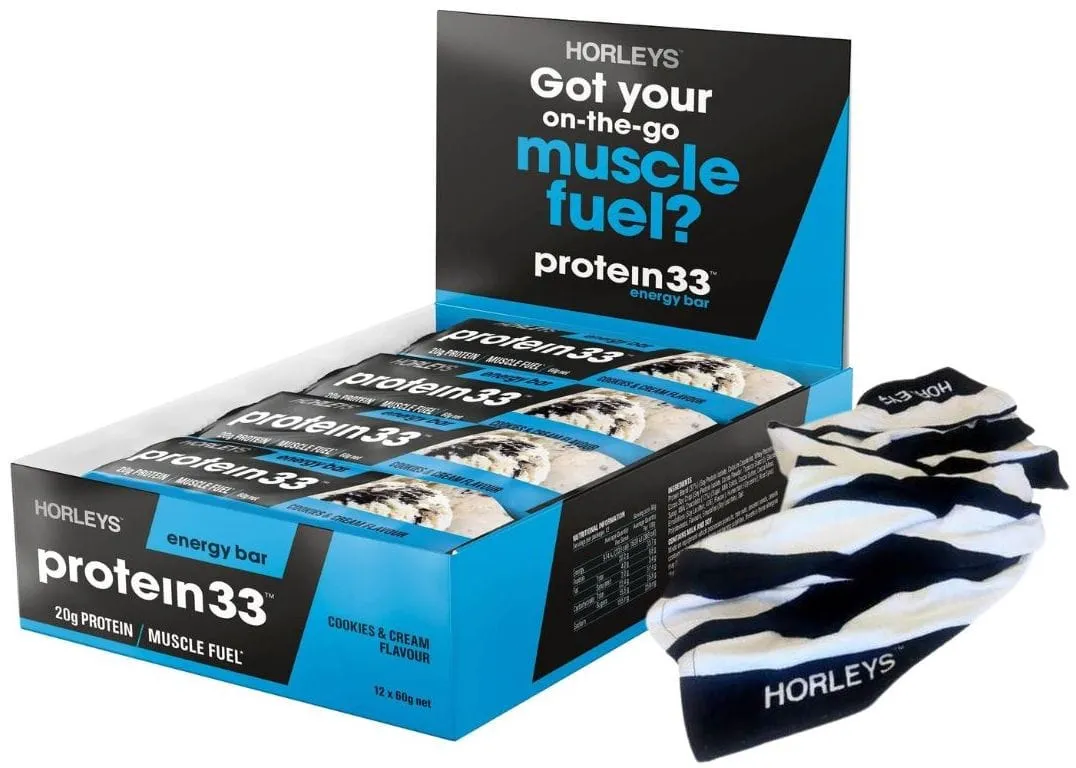 Horleys Protein 33 Energy Bars