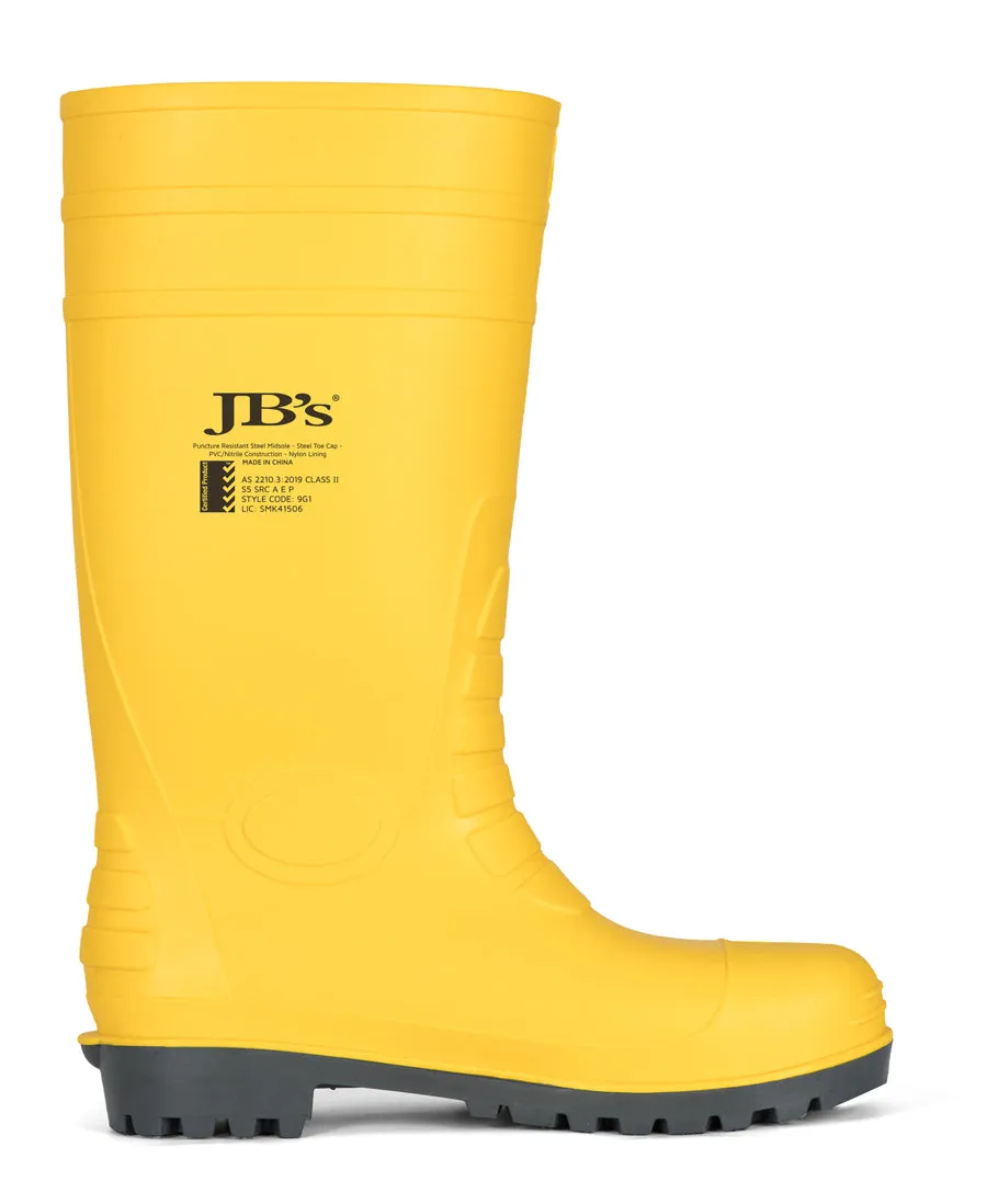 JB'S Steel Toe Cap And Steel Plate Gumboot (9G1)
