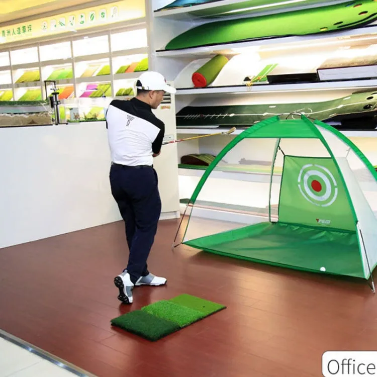 PGM DJD010 30x60cm 3 In 1 Golf Striking Mat Hitting Resistant Practice Pad Indoor Mini Swing Chipping Hitting Mat