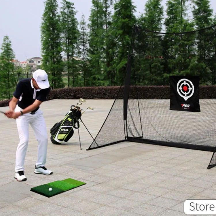 PGM DJD010 30x60cm 3 In 1 Golf Striking Mat Hitting Resistant Practice Pad Indoor Mini Swing Chipping Hitting Mat
