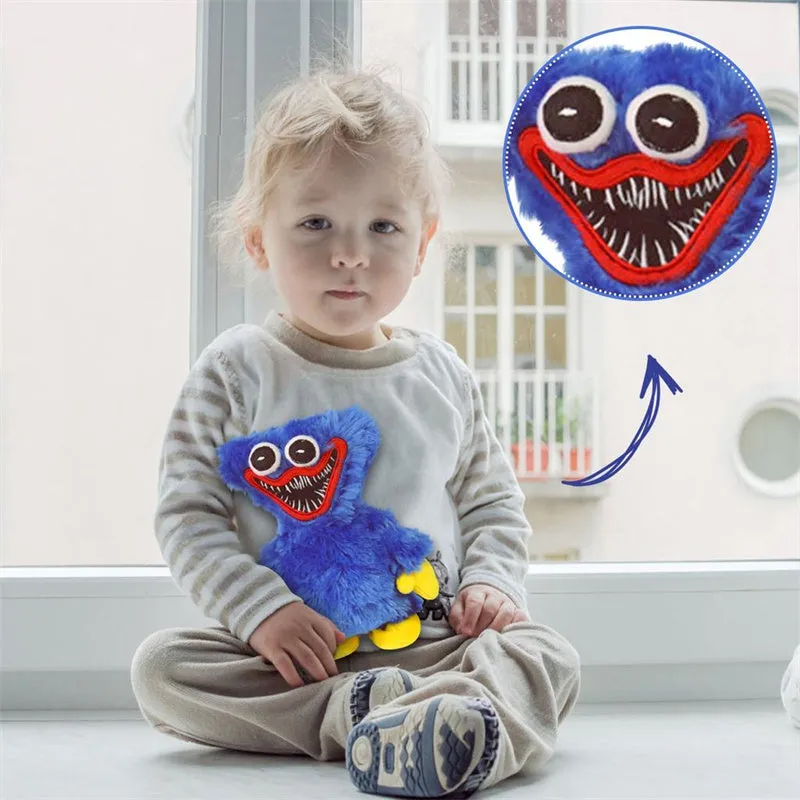 Poppy Playtime Plush Toy Huggy Wuggy Toys 18cm Singing Walking Stuffed Doll