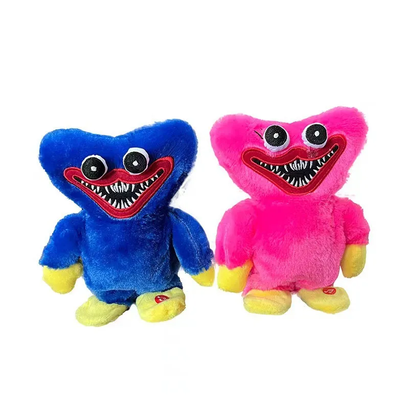 Poppy Playtime Plush Toy Huggy Wuggy Toys 18cm Singing Walking Stuffed Doll