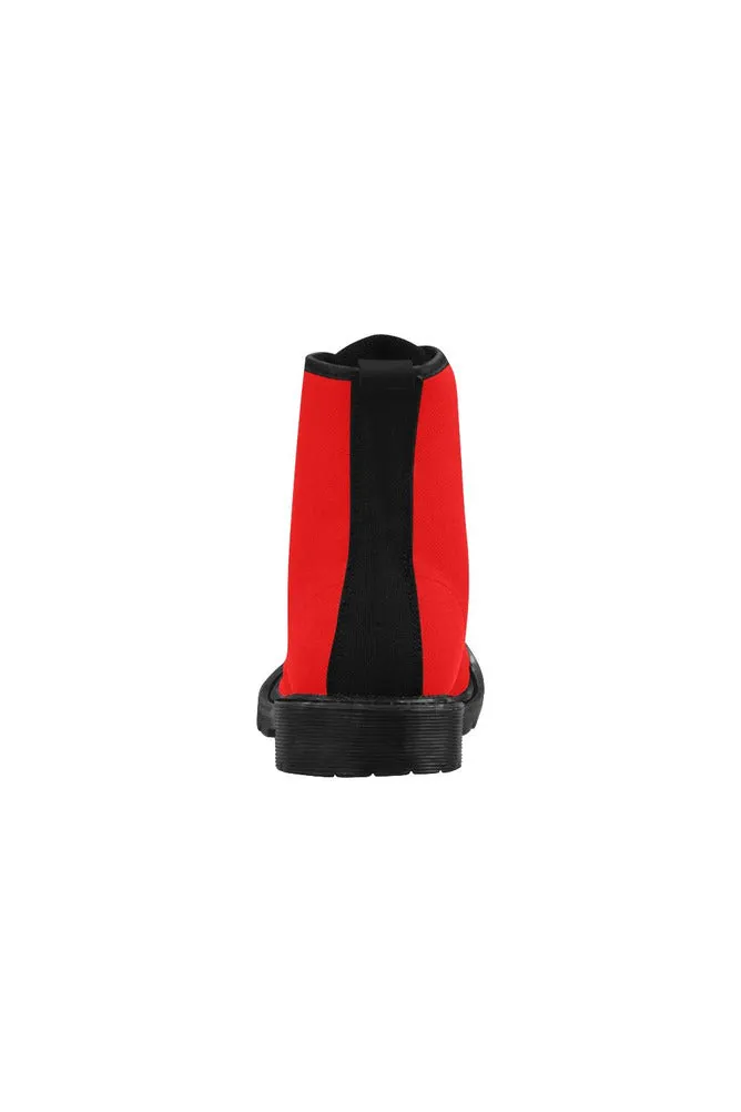 Red Martin Boots for Women