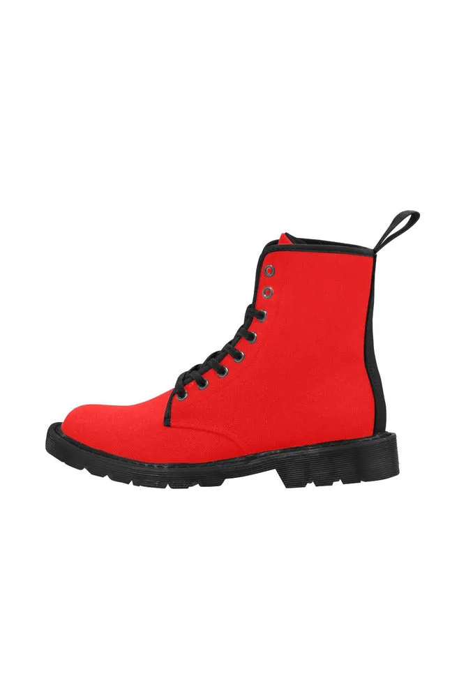 Red Martin Boots for Women