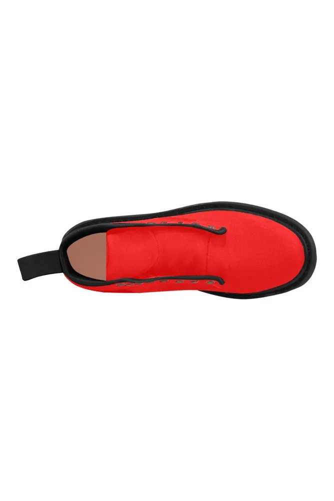 Red Martin Boots for Women
