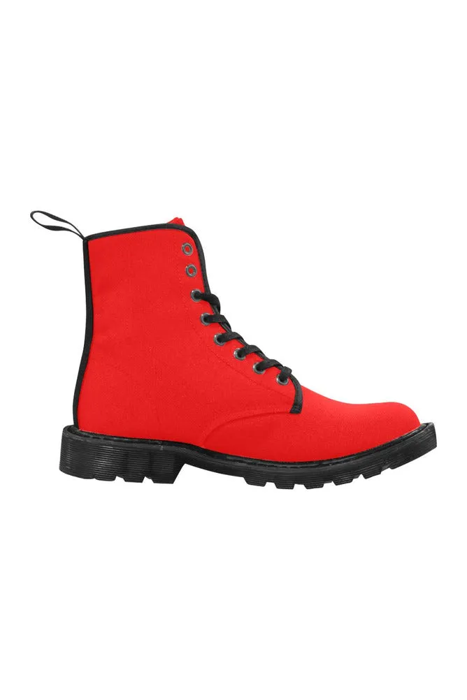 Red Martin Boots for Women