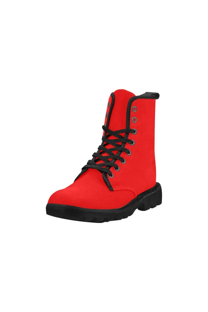 Red Martin Boots for Women
