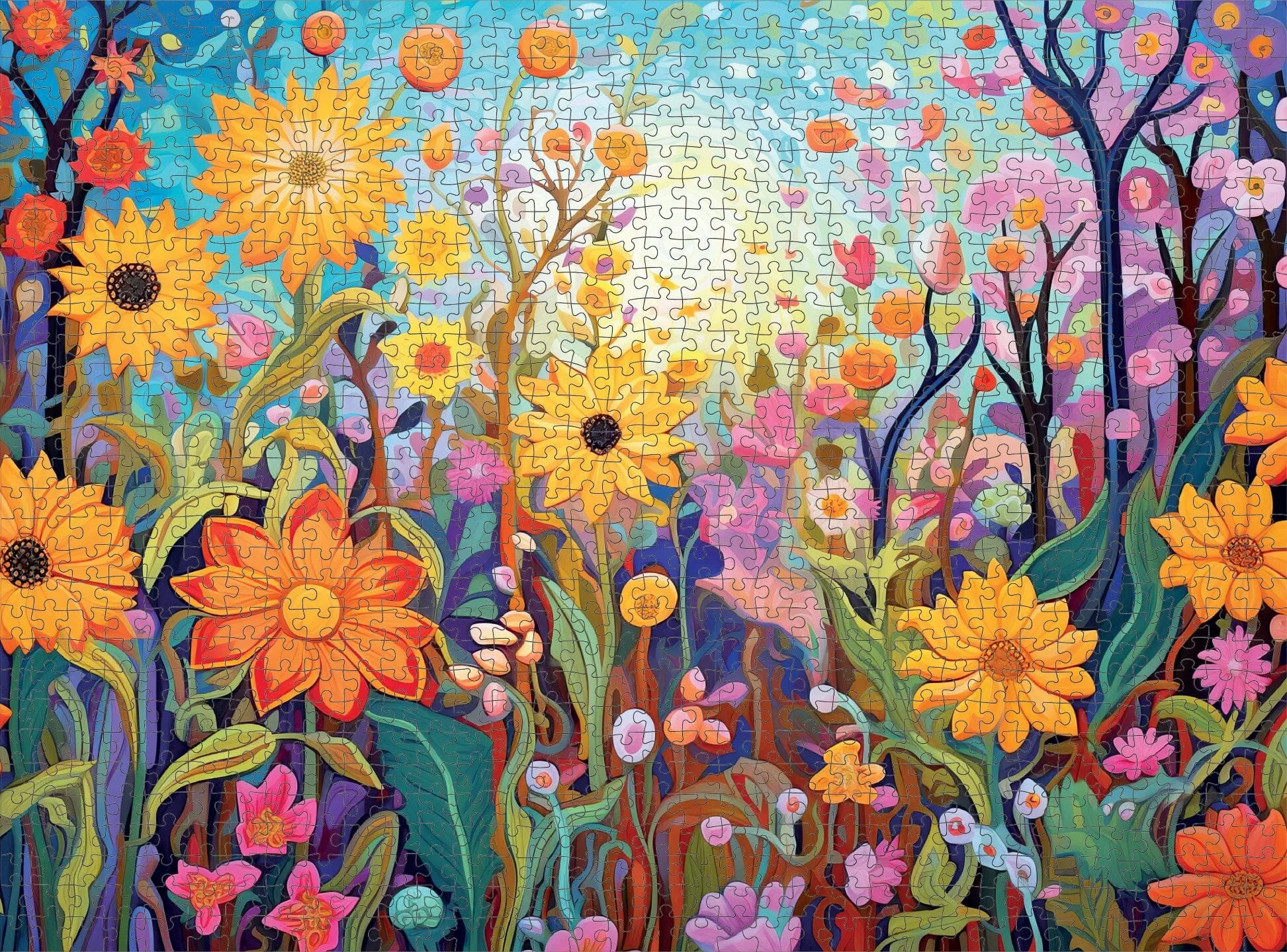 Sarah's Secret Garden Adventure - 1000 Piece Jigsaw Puzzle