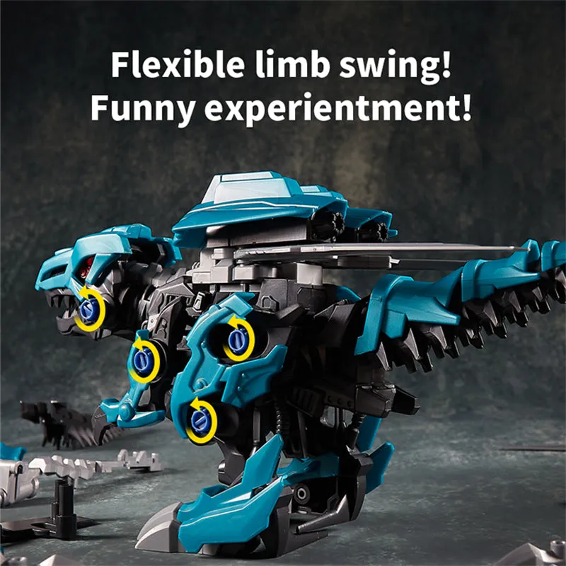 Simulation Dinosaur Tyrannosaurus Rex Triceratops Electric Assembly Toy