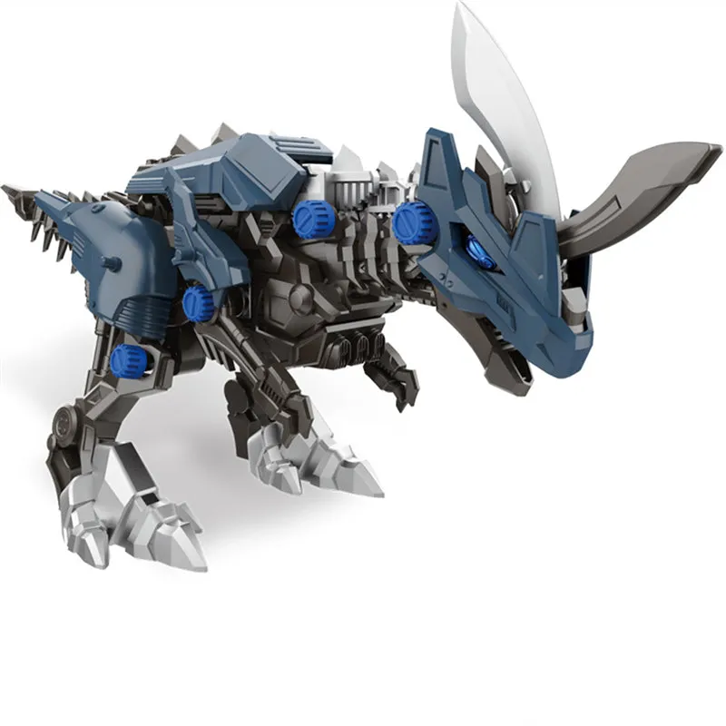 Simulation Dinosaur Tyrannosaurus Rex Triceratops Electric Assembly Toy